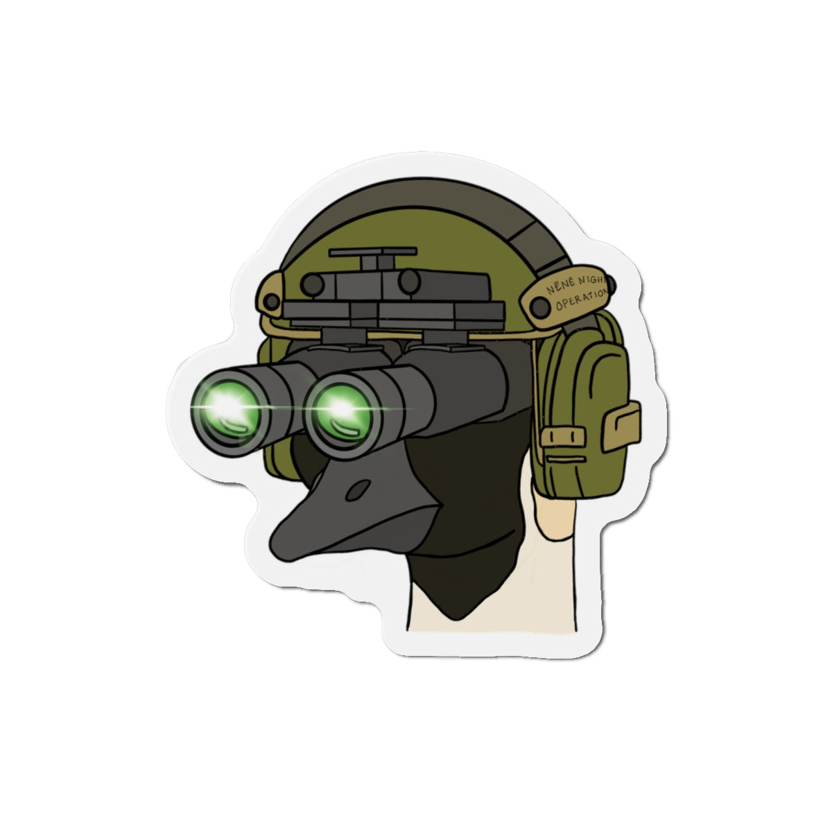 Nēnē Night Ops Magnet