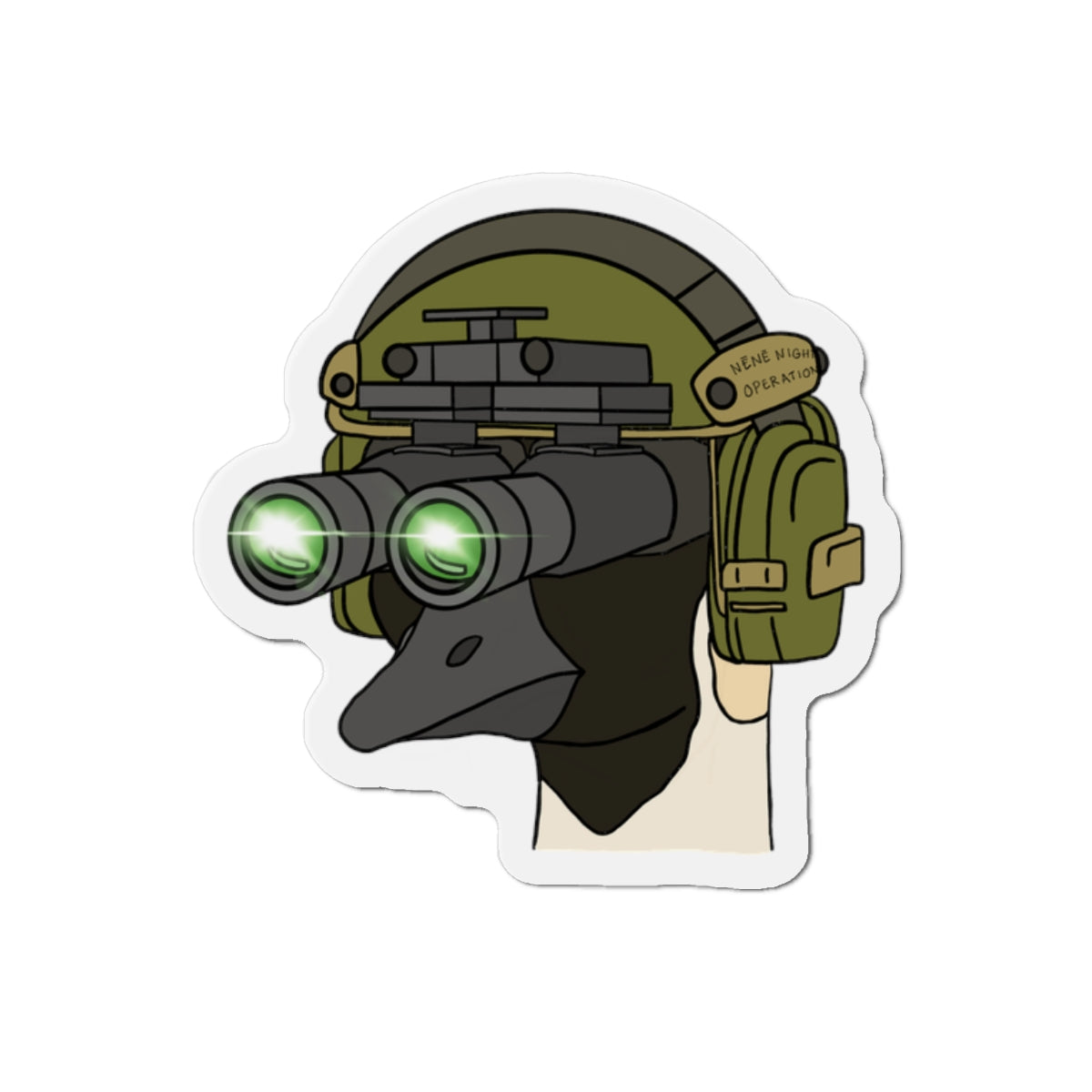 Nēnē Night Ops Magnet