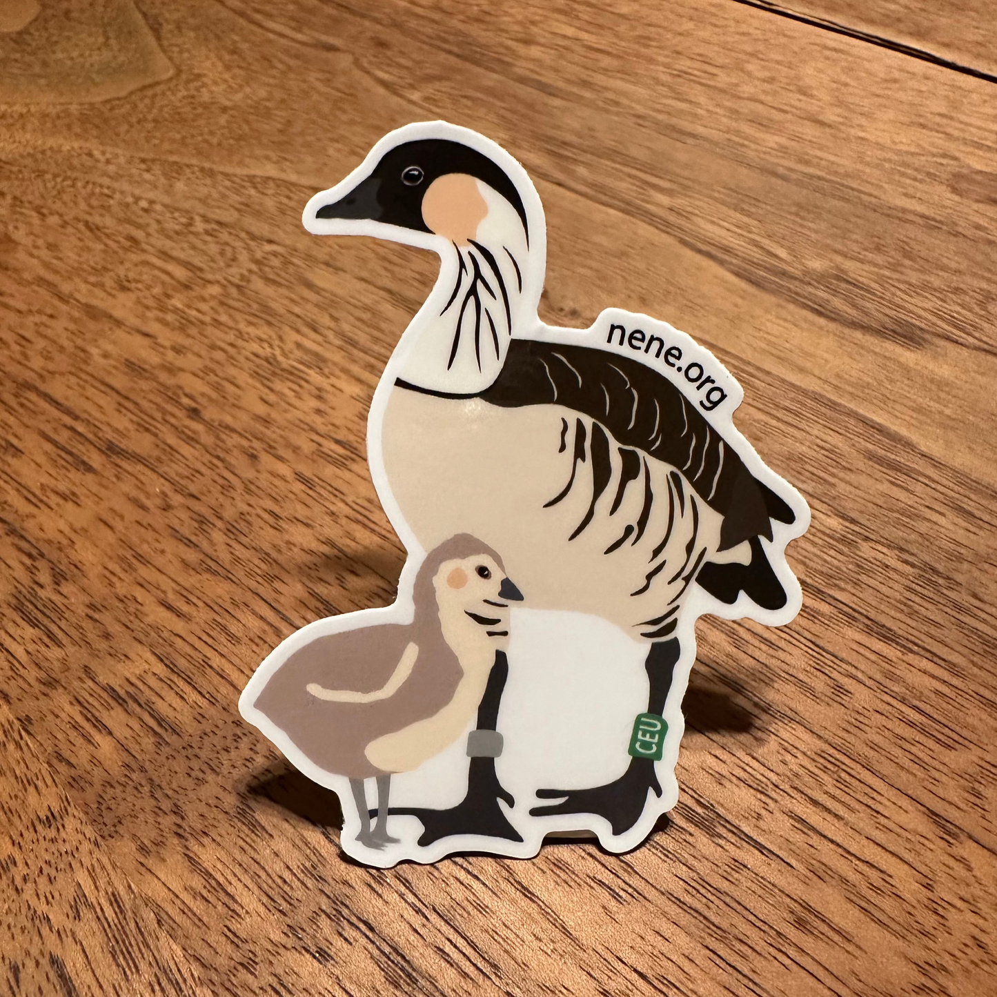 Mama and Gosling Sticker