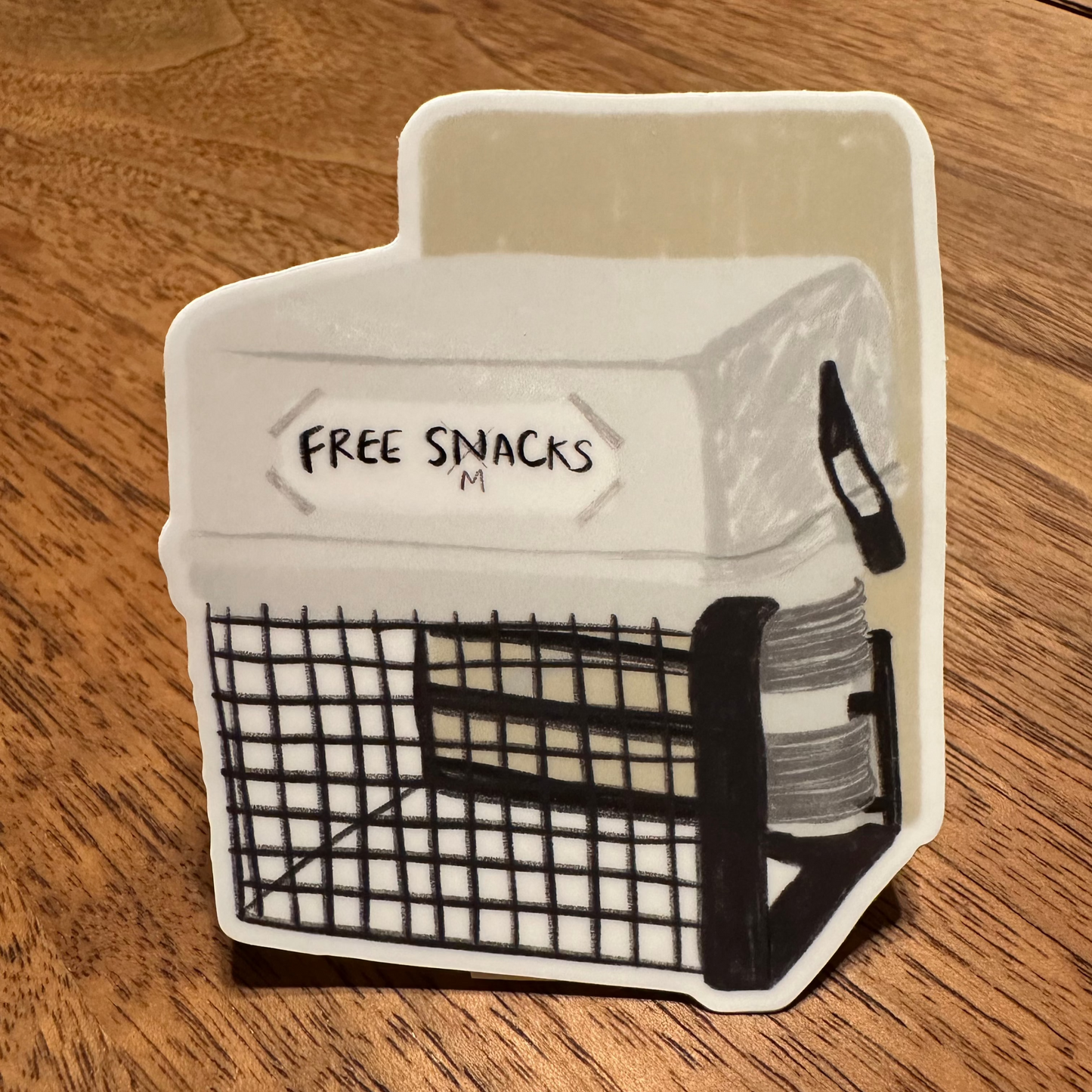 Mongoose Removal Fund - Free Snacks Sticker